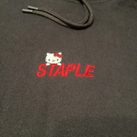 New mens XL STAPLE and HELLO KITTY Collaboration hoodie. Limited Edition - Picture 3 of 4